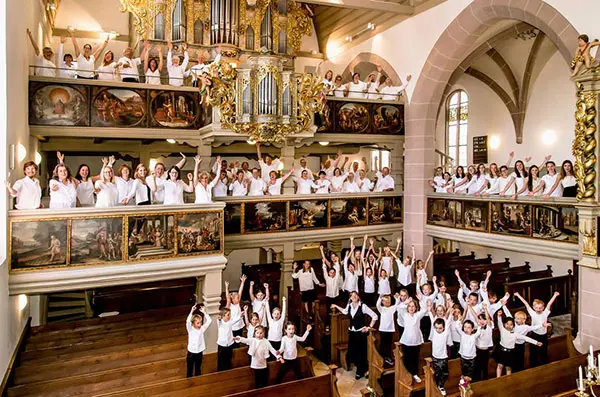 Der Chor der Kantorei St. Rochus, Zirndorf
