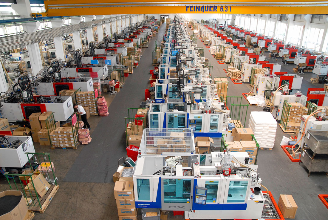 Industriehalle Fertigungsstrasse Fürth