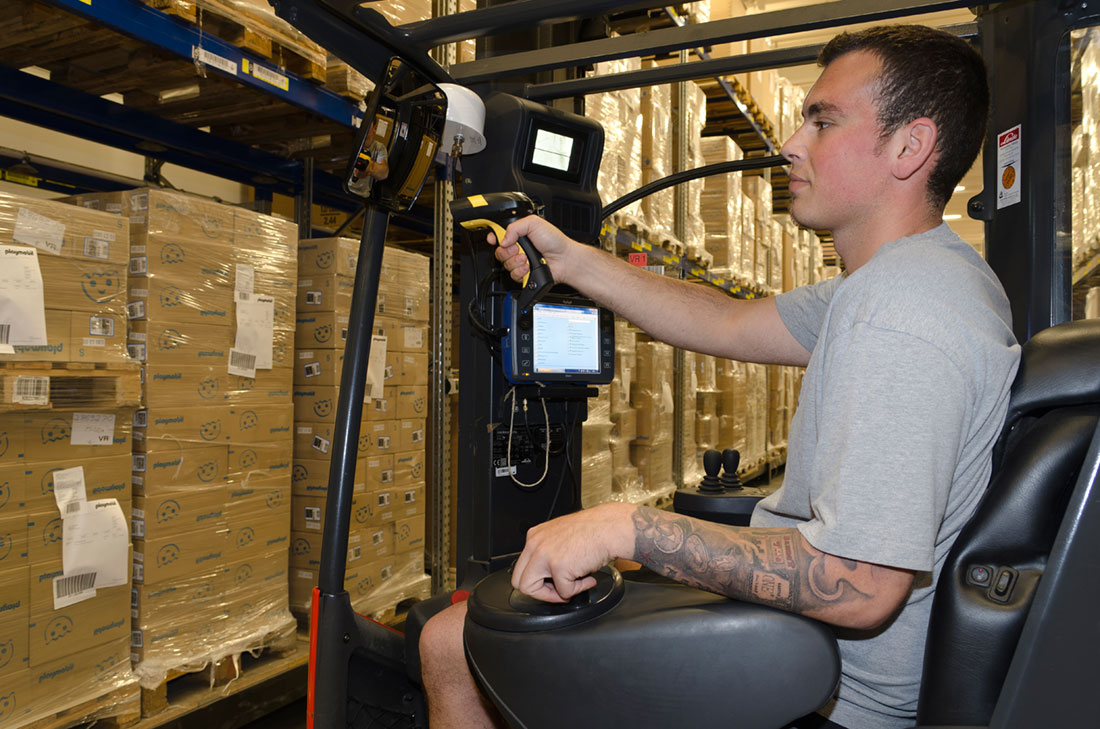 Hochregallager AutoId