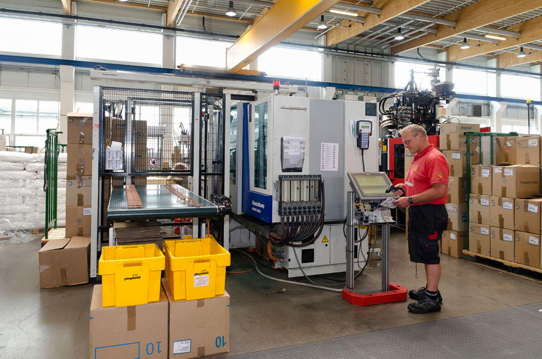 Fertigungsstrasse Industriehallen